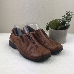 Michel “ Becky” Brown Leather Shoes 7M